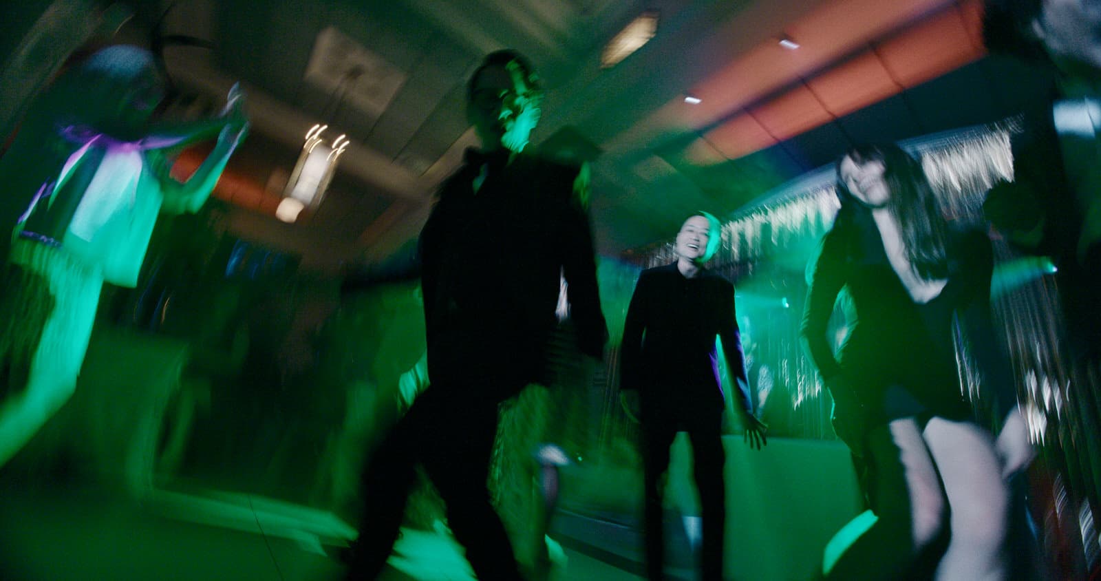 wedding guests dancing at heritage hall in vancouver